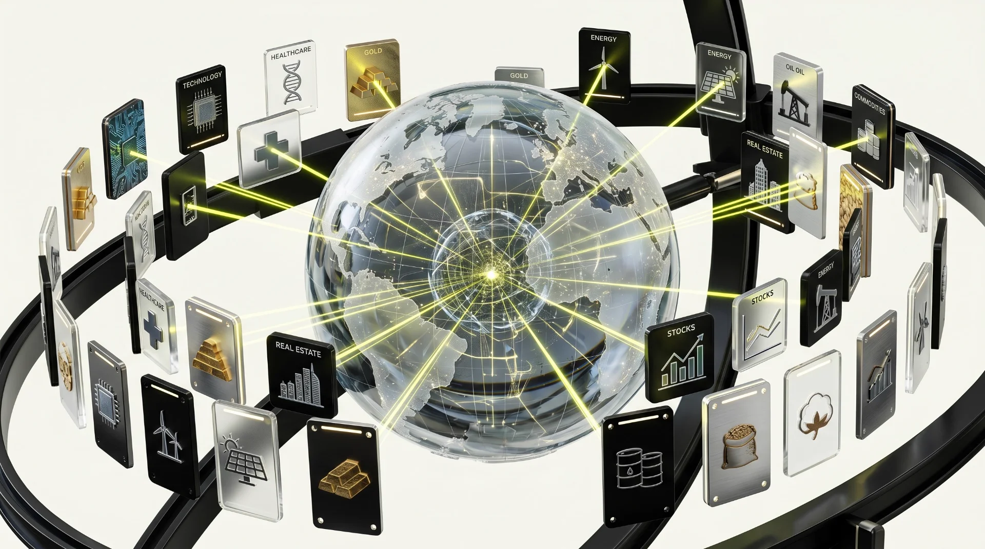 Global sectors connected through Norden Core